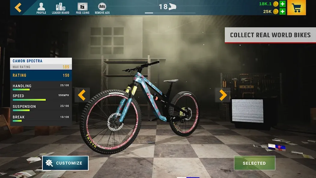 Взломанная Downhill Republic (Даунхилл Республик)  [МОД Много денег] — стабильная версия apk на Андроид screen 4