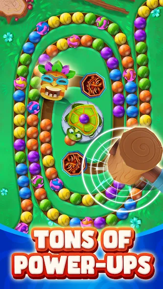 Скачать взлом Marble Woka Woka: Jungle Blast  [МОД Много денег] — полная версия apk на Андроид screen 2