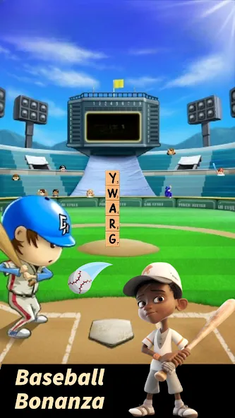 Скачать взломанную Baseball Letter Strike Homerun  [МОД Unlocked] — последняя версия apk на Андроид screen 4