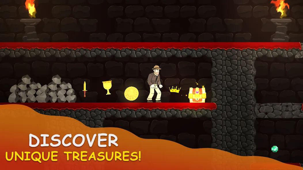 Взлом Volcano Escape (Вулканическое бегство)  [МОД Unlocked] — полная версия apk на Андроид screen 3