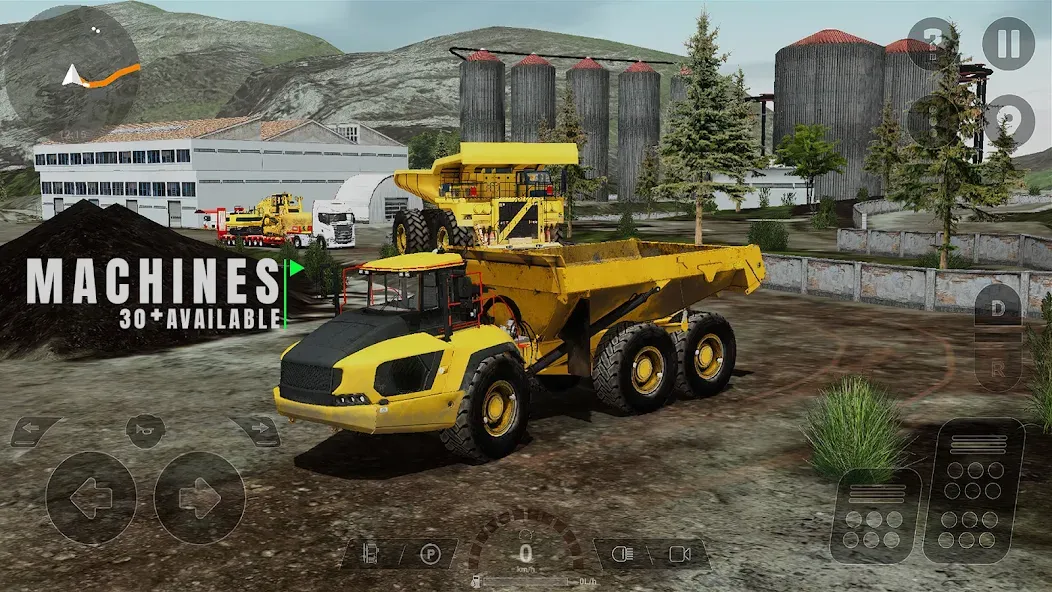 Скачать взломанную Heavy Machines & Construction  [МОД Unlimited Money] — последняя версия apk на Андроид screen 1