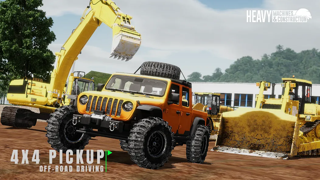 Скачать взломанную Heavy Machines & Construction  [МОД Unlimited Money] — последняя версия apk на Андроид screen 5