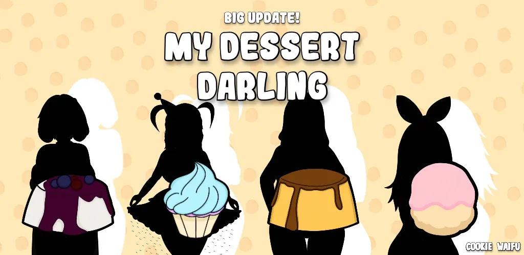 Скачать взлом Cookie Waifu: Dessert Darling (Куки Вайфу)  [МОД Menu] — последняя версия apk на Андроид screen 1