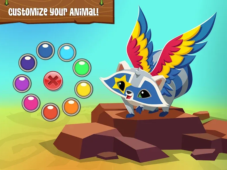 Взломанная Animal Jam (Анимал Джем)  [МОД Много денег] — полная версия apk на Андроид screen 1