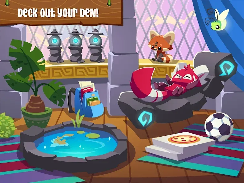 Взломанная Animal Jam (Анимал Джем)  [МОД Много денег] — полная версия apk на Андроид screen 4