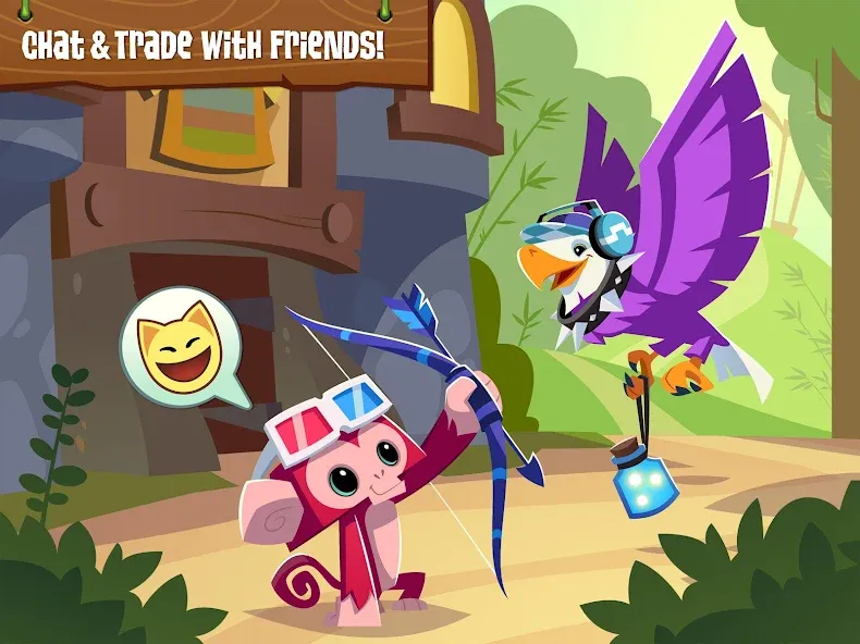 Взломанная Animal Jam (Анимал Джем)  [МОД Много денег] — полная версия apk на Андроид screen 5