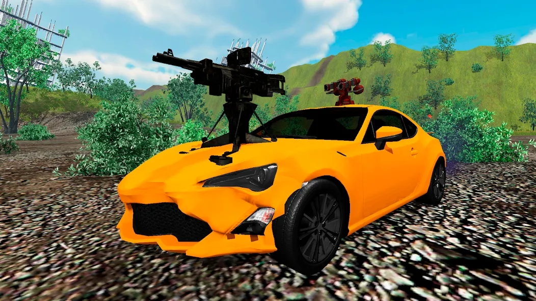 Скачать взломанную Car Crash Arena Simulator 3D  [МОД Много денег] — полная версия apk на Андроид screen 3