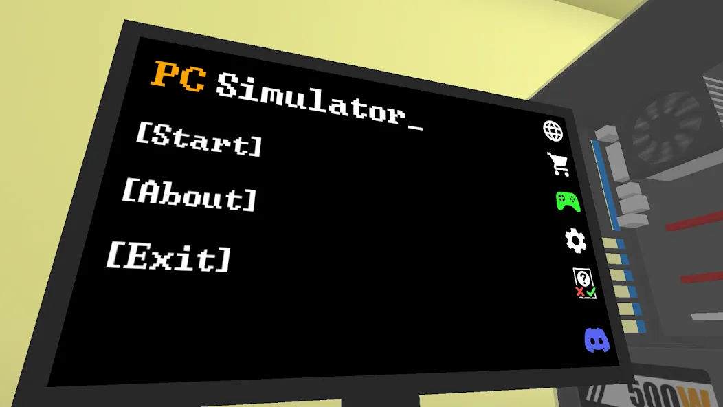 Скачать взлом PC Simulator (ПК Симулятор)  [МОД Все открыто] — стабильная версия apk на Андроид screen 1