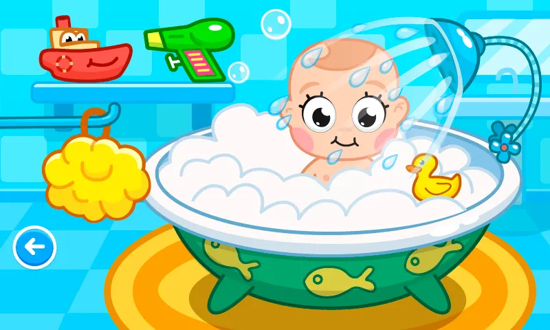 Скачать взломанную Baby Care : Toddler games  [МОД Mega Pack] — стабильная версия apk на Андроид screen 3