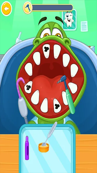 Взломанная Children's doctor : dentist  [МОД Много денег] — стабильная версия apk на Андроид screen 3