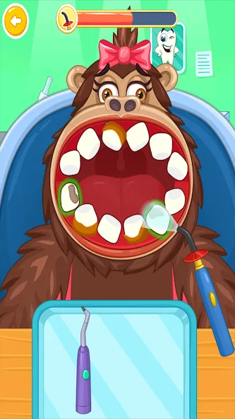 Взломанная Children's doctor : dentist  [МОД Много денег] — стабильная версия apk на Андроид screen 4