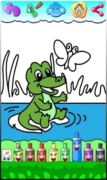 Скачать взломанную Coloring pages  [МОД Бесконечные монеты] — полная версия apk на Андроид screen 4