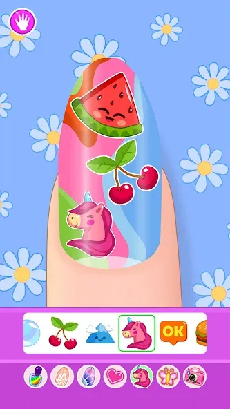 Скачать взлом Nail salon  [МОД Mega Pack] — последняя версия apk на Андроид screen 3