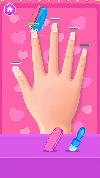 Скачать взлом Nail salon  [МОД Mega Pack] — последняя версия apk на Андроид screen 5