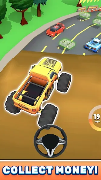 Взлом Monster Truck Rampage (Монстр Трак Рэмпейдж)  [МОД Menu] — последняя версия apk на Андроид screen 5