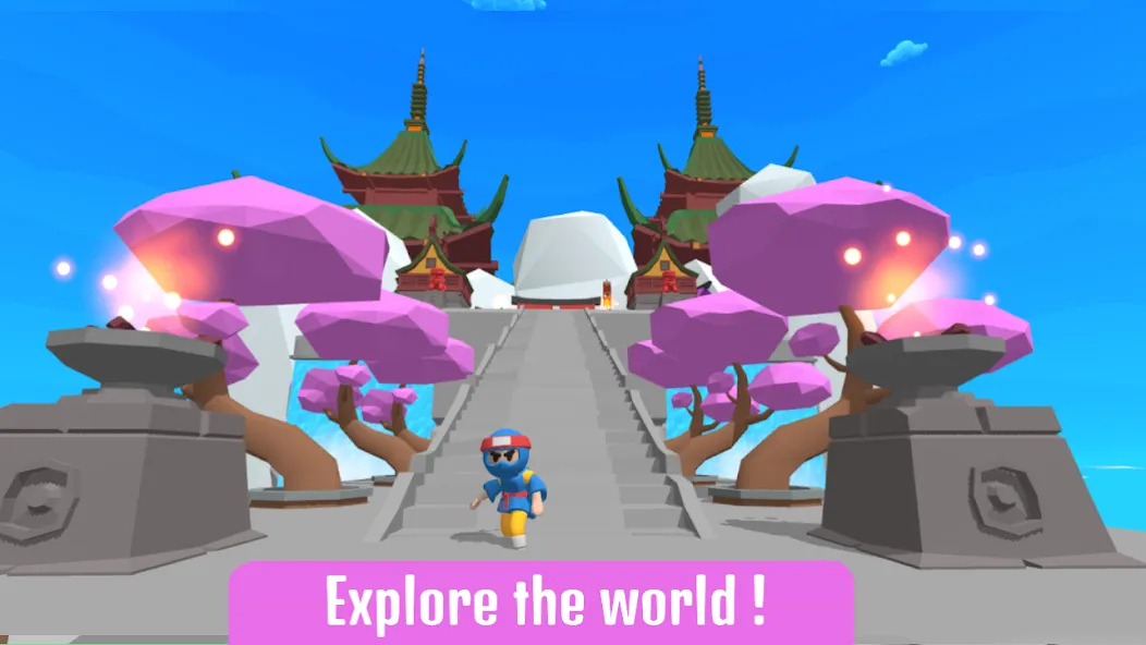 Взломанная Ninja World Adventure (Ниндзя Ворлд Приключение)  [МОД Menu] — полная версия apk на Андроид screen 3