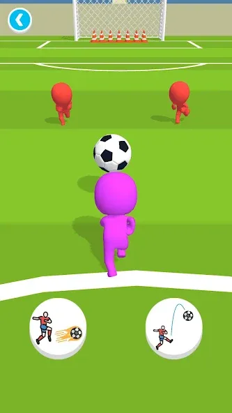 Скачать взлом Soccer Runner (Сокер Раннер)  [МОД Menu] — стабильная версия apk на Андроид screen 1