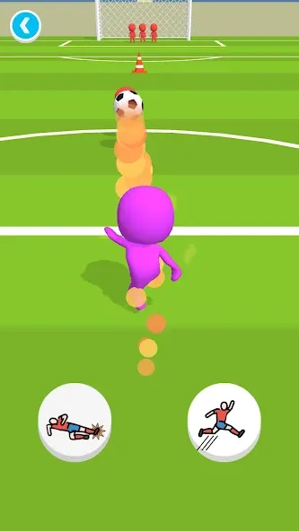 Скачать взлом Soccer Runner (Сокер Раннер)  [МОД Menu] — стабильная версия apk на Андроид screen 2