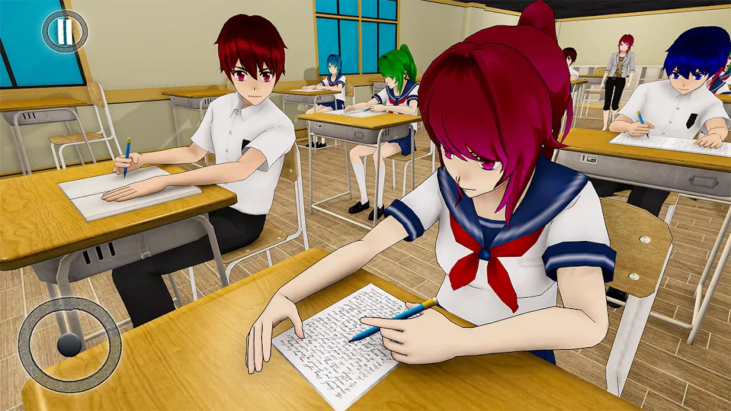 Скачать взлом Anime Girl School Teacher 3D  [МОД Menu] — последняя версия apk на Андроид screen 1