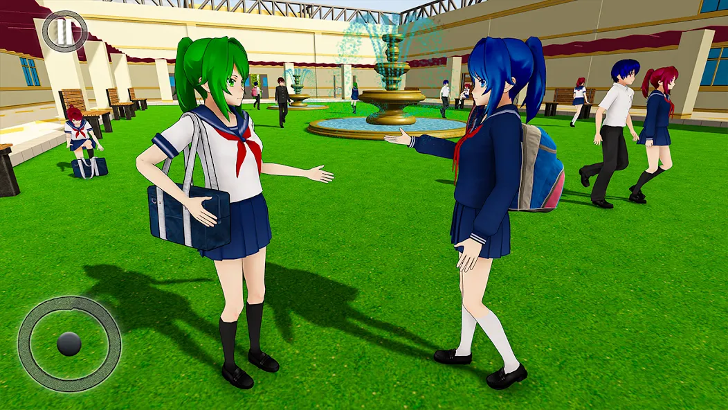 Скачать взлом Anime Girl School Teacher 3D  [МОД Menu] — последняя версия apk на Андроид screen 4