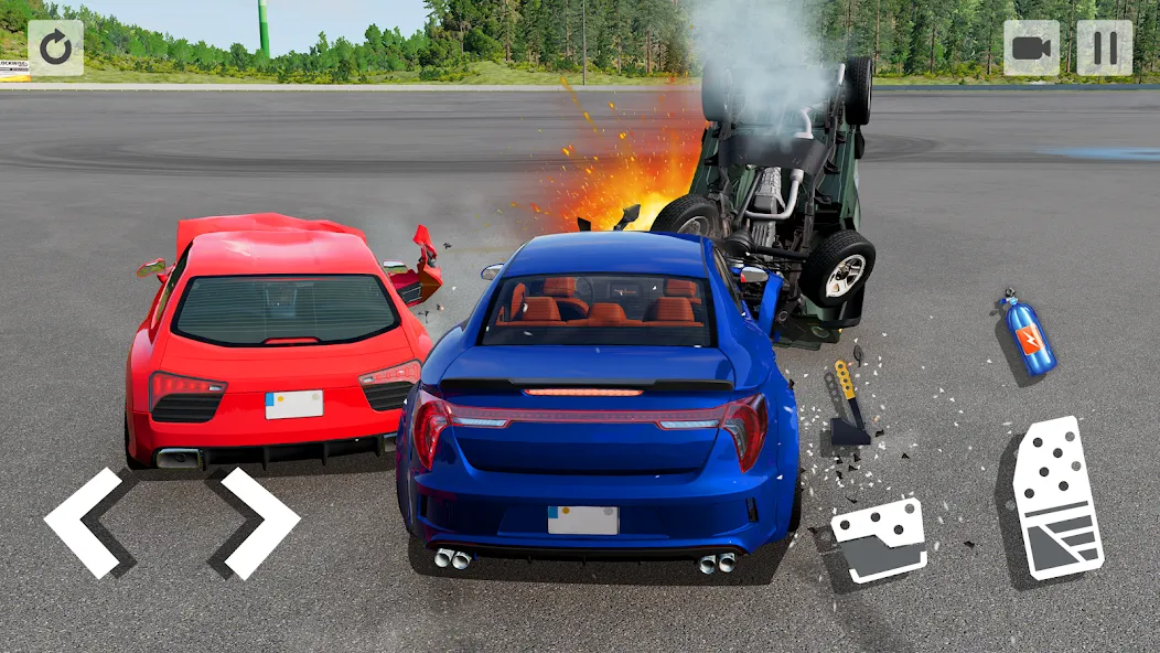 Взломанная Car Crash Game (Кар Краш Гейм)  [МОД Меню] — полная версия apk на Андроид screen 5