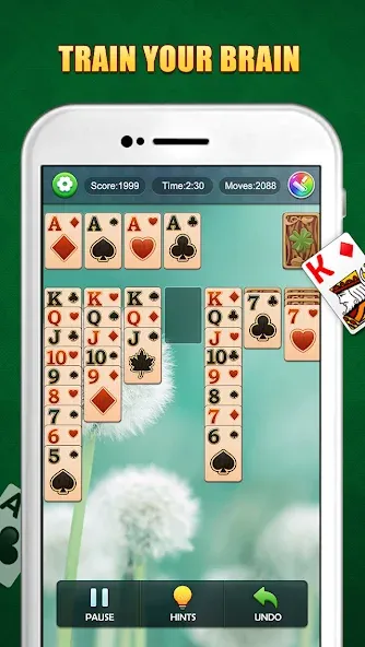 Взлом Solitaire Puzzle : Card Jigsaw (Солитер головоломка)  [МОД Mega Pack] — последняя версия apk на Андроид screen 3