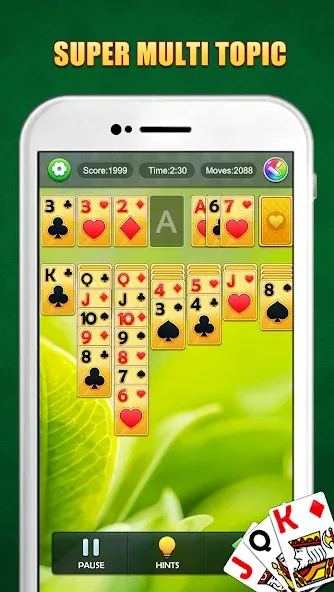 Взлом Solitaire Puzzle : Card Jigsaw (Солитер головоломка)  [МОД Mega Pack] — последняя версия apk на Андроид screen 4