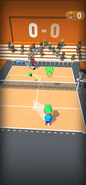 Скачать взломанную Deuce Hit! (Tennis)  [МОД Menu] — стабильная версия apk на Андроид screen 4