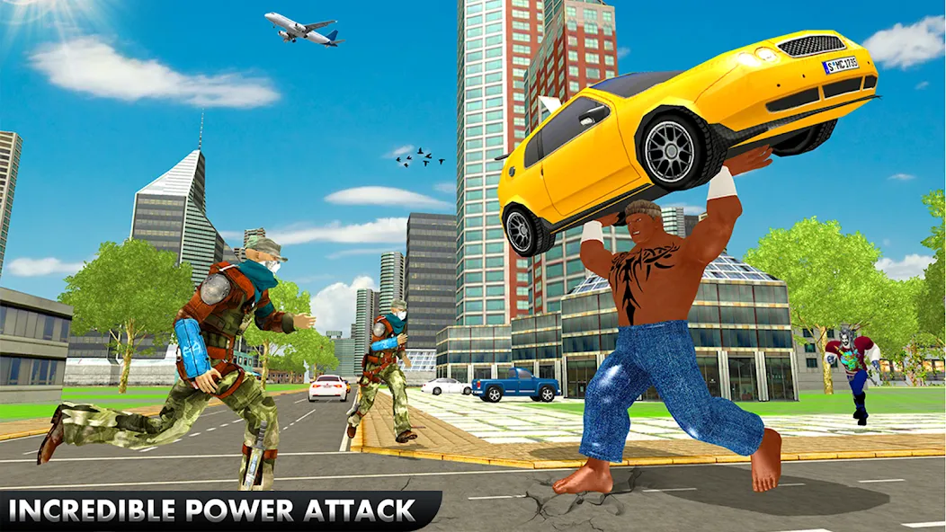 Скачать взлом Black Monster Hero City Battle  [МОД Бесконечные монеты] — полная версия apk на Андроид screen 3