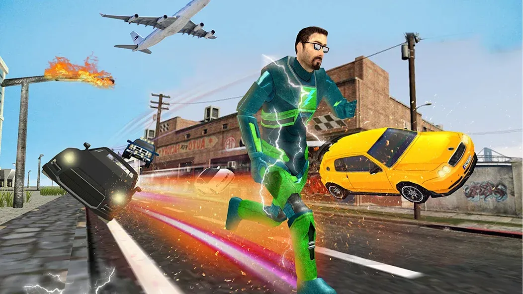 Взлом Light Superhero Speed Hero  [МОД Бесконечные деньги] — стабильная версия apk на Андроид screen 2