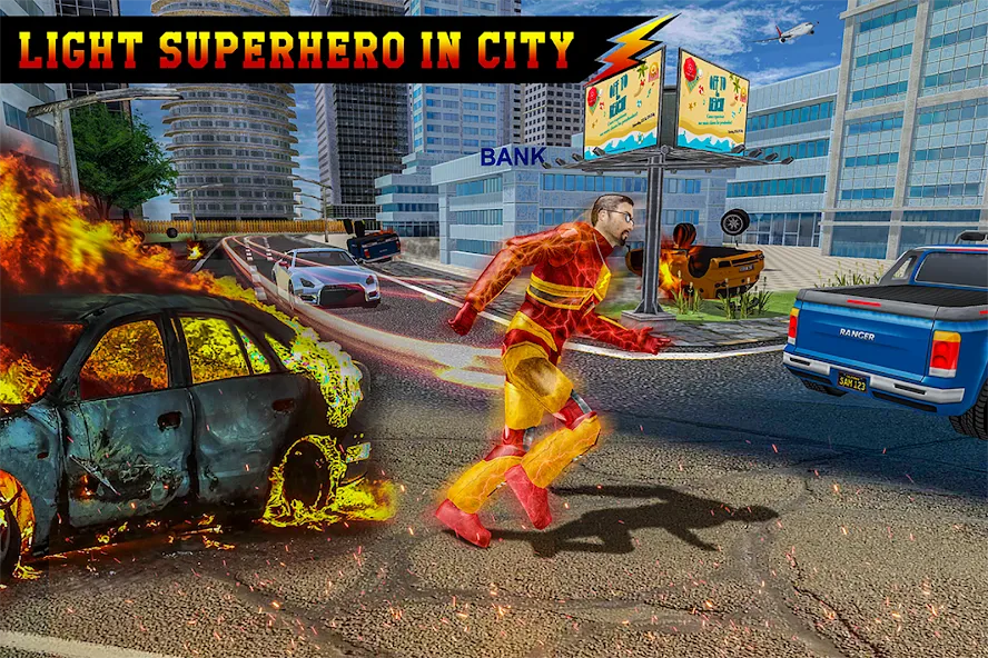 Взлом Light Superhero Speed Hero  [МОД Бесконечные деньги] — стабильная версия apk на Андроид screen 3