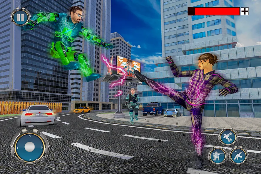 Взлом Light Superhero Speed Hero  [МОД Бесконечные деньги] — стабильная версия apk на Андроид screen 4