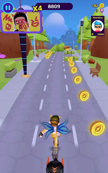 Скачать взломанную PKXD Runner (ПКХД Раннер)  [МОД Меню] — стабильная версия apk на Андроид screen 5