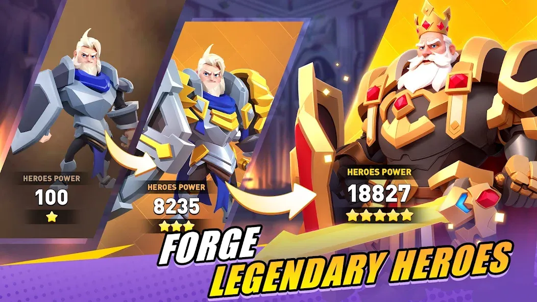 Скачать взлом Valor Legends: Idle RPG (Валор легенды)  [МОД Menu] — последняя версия apk на Андроид screen 4