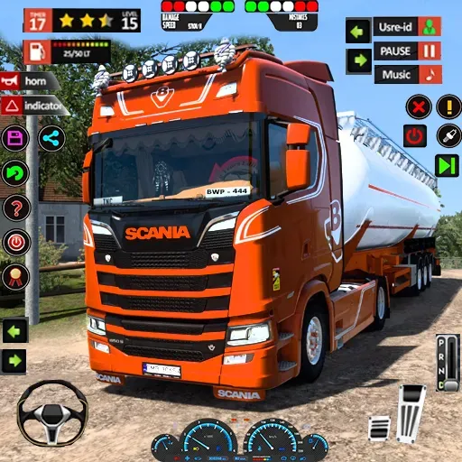 Скачать взломанную Oil Tanker Transport Simulator  [МОД Бесконечные деньги] — последняя версия apk на Андроид screen 1