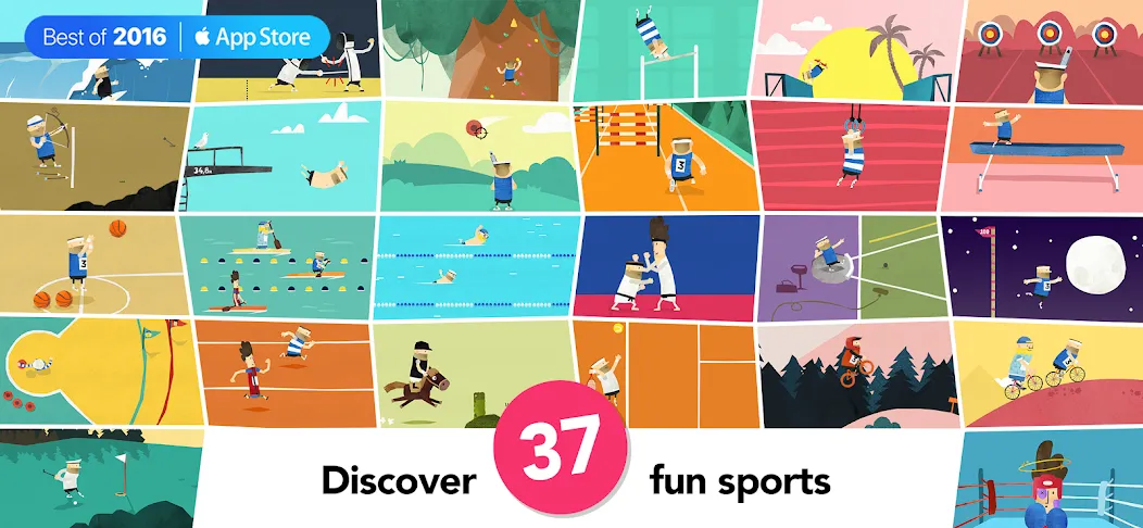 Взлом Fiete Sports — 37 Sport Games (Фите Спортс)  [МОД Mega Pack] — полная версия apk на Андроид screen 1