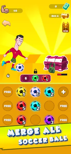 Взлом Lifting Ronaldo (Тренировка Роналду)  [МОД Меню] — последняя версия apk на Андроид screen 5