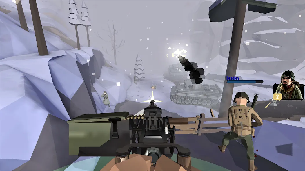 Скачать взлом World War Polygon: WW2 shooter (Ворлд Вар Полигон)  [МОД Много монет] — последняя версия apk на Андроид screen 5