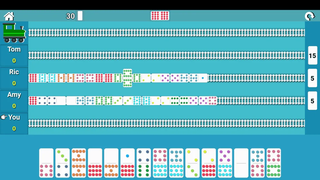 Скачать взломанную Train Dominoes (Трейн Доминос)  [МОД Много денег] — последняя версия apk на Андроид screen 4