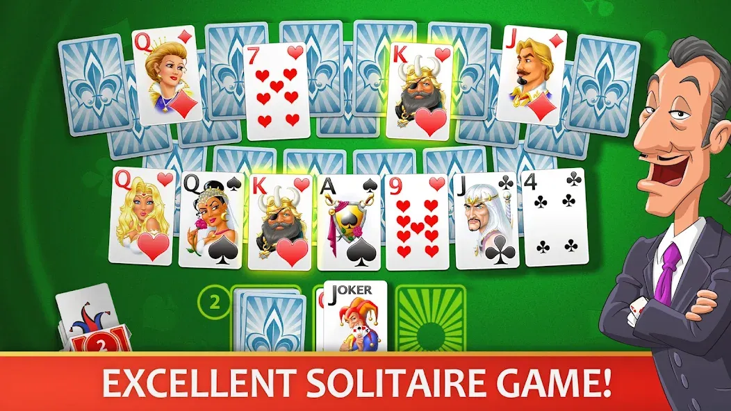 Взлом Solitaire Perfect Match  [МОД Меню] — полная версия apk на Андроид screen 1