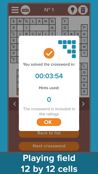 Скачать взлом Crossword: Grand collection  [МОД Menu] — полная версия apk на Андроид screen 4