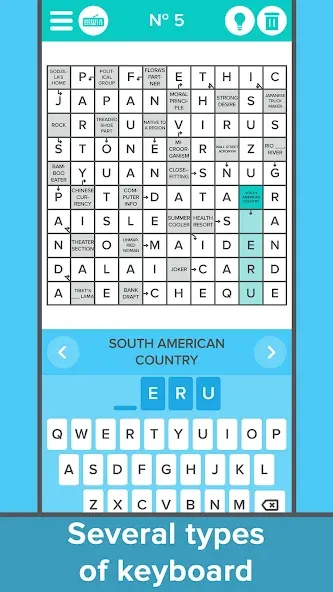 Взлом Crossword: Arrowword puzzles  [МОД Все открыто] — полная версия apk на Андроид screen 2