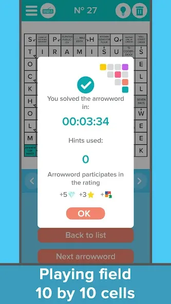 Взлом Crossword: Arrowword puzzles  [МОД Все открыто] — полная версия apk на Андроид screen 5