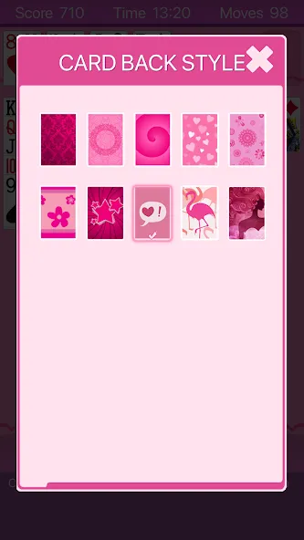 Взлом Pink Solitaire (Пинк Солитер)  [МОД Mega Pack] — стабильная версия apk на Андроид screen 3