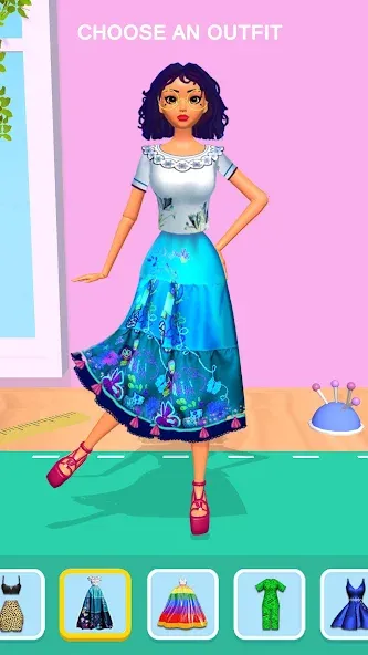 Скачать взломанную Doll Makeover — DIY 3D Dolly  [МОД Меню] — полная версия apk на Андроид screen 4