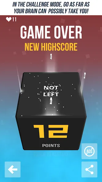 Скачать взлом Not Not — A Brain-Buster (Нот Нот)  [МОД Все открыто] — полная версия apk на Андроид screen 3