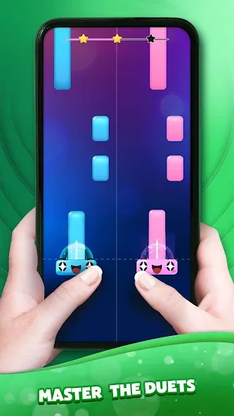 Скачать взломанную Duet Tiles: Dual Vocal Music (Дуэт Тайлз)  [МОД Menu] — полная версия apk на Андроид screen 4