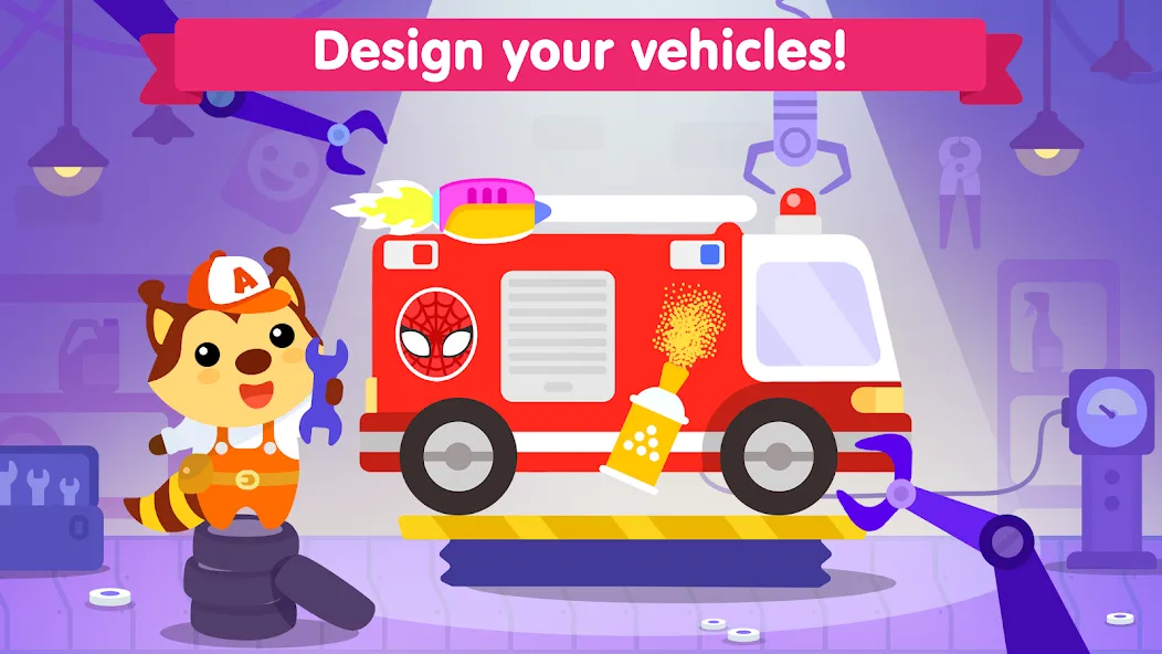 Скачать взлом Car games for kids & toddler  [МОД Бесконечные монеты] — стабильная версия apk на Андроид screen 2