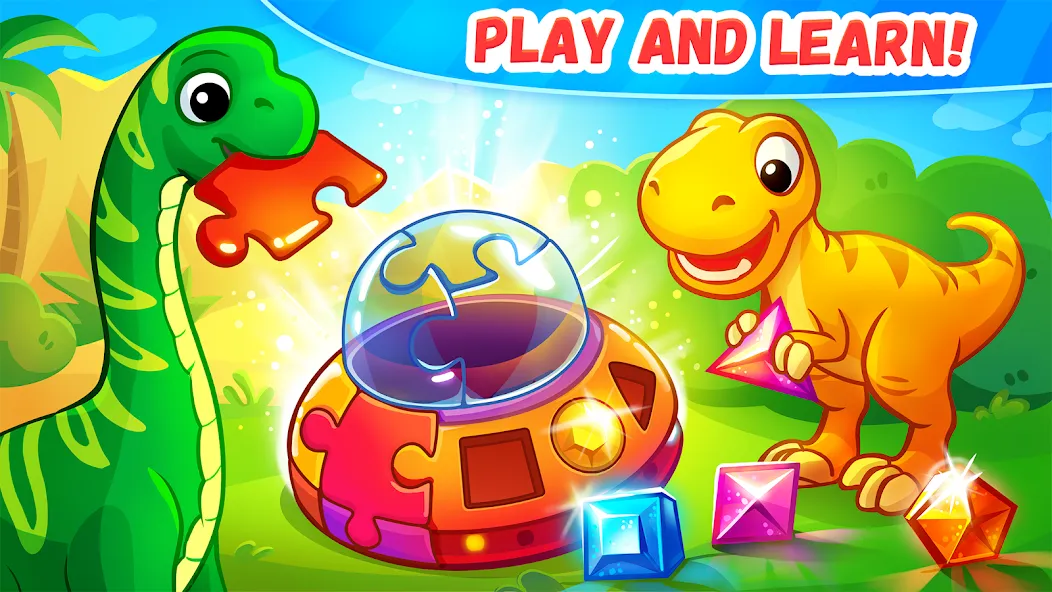 Взлом Dinosaur games for kids age 2  [МОД Unlimited Money] — последняя версия apk на Андроид screen 2