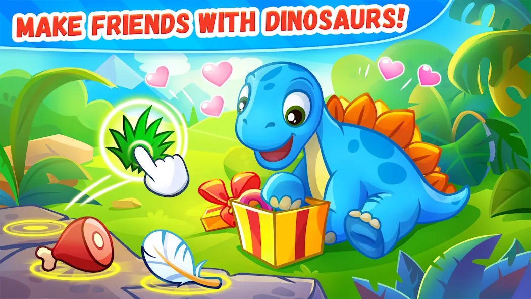 Взлом Dinosaur games for kids age 2  [МОД Unlimited Money] — последняя версия apk на Андроид screen 4